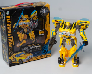 Miniatura 2 de CARRO  TRANSFORMER AMARILLO 168-99